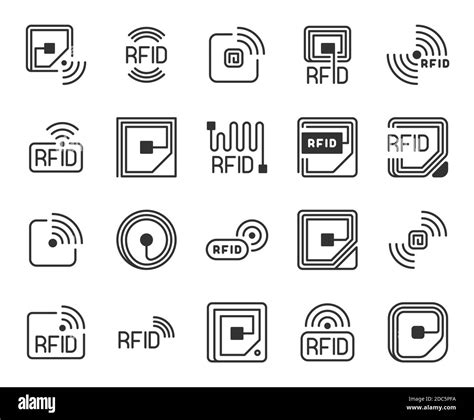 rfid tag logo|rfid logo icon.